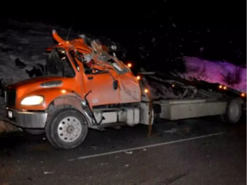 Alberta Driver Sentenced for Highway 1 Crash Where Tow Truck Became Ramp