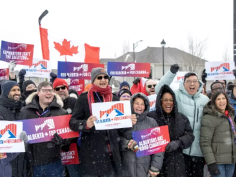 Alberta NDP launches 'For Alberta, For Canada' campaign despite snowstorm