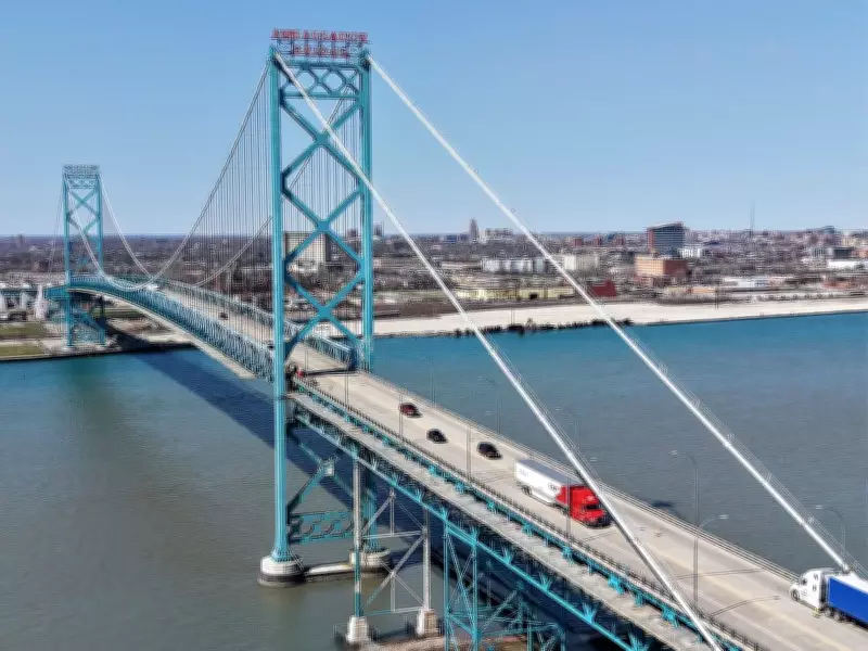 Ambassador Bridge Dethroned as Busiest U.S.-Canada Trade Crossing