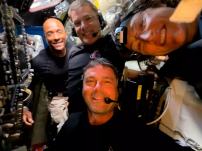 Artemis 2 Crew Makes Historic Space-to-Space Call with ISS Astronauts