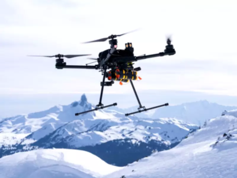 Avalanche-Exploding Drones Tested at Whistler: A Safer Future for Ski Resorts