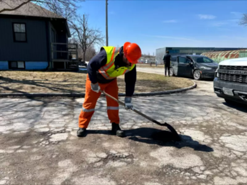 Barrie Crews Tackle Pothole Season with Over 2,200 Repairs Completed
