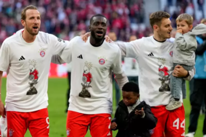 Bayern Munich Celebrates Bundesliga Title with Cockatoo T-Shirts