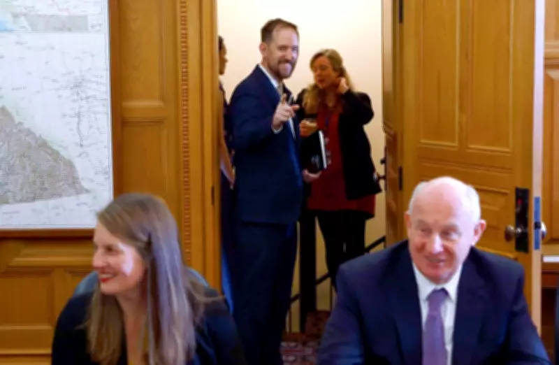 B.C. Premier David Eby Temporarily Replaces Spokesperson with Identical Twin