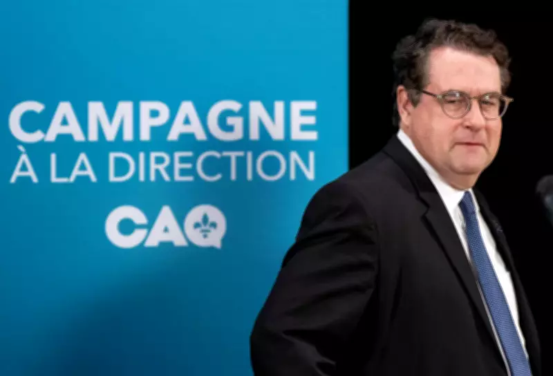 Bernard Drainville Announces Re-election Bid for CAQ in Lévis Riding