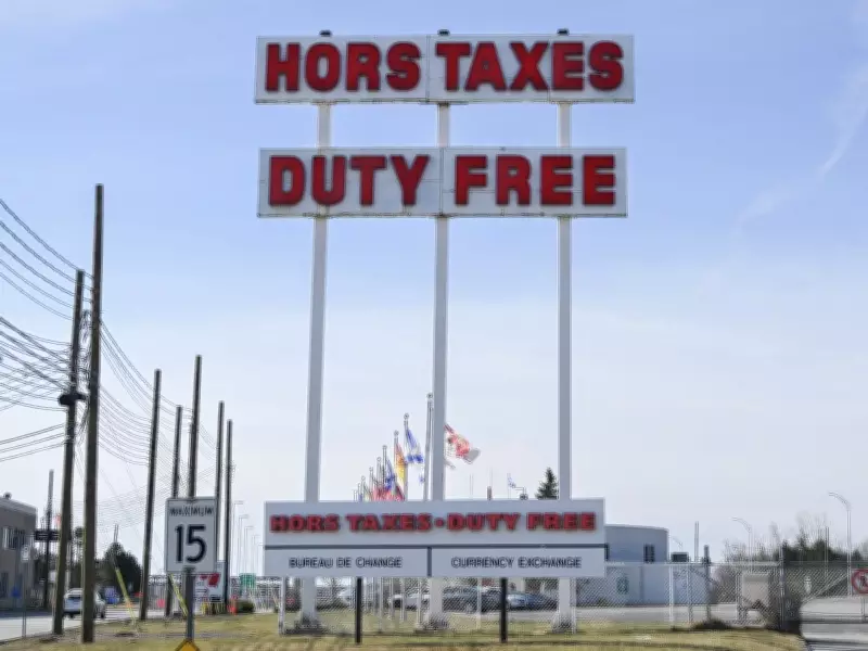 Border Crossings Plummet: Canadian Duty-Free Shops Face Existential Crisis