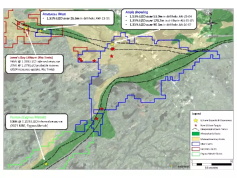 Brunswick Exploration Finalizes Anatacau Main and West Option Deal