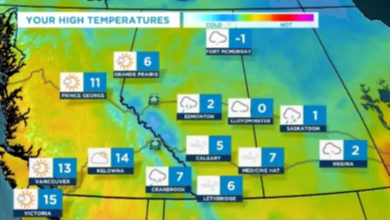 Calgary Braces for Strong Winds and Heavy Snow in Southwestern Alberta