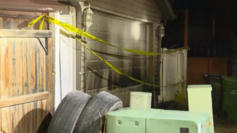 Calgary Fire in Bridlewood Garage Investigated as Arson by Officials