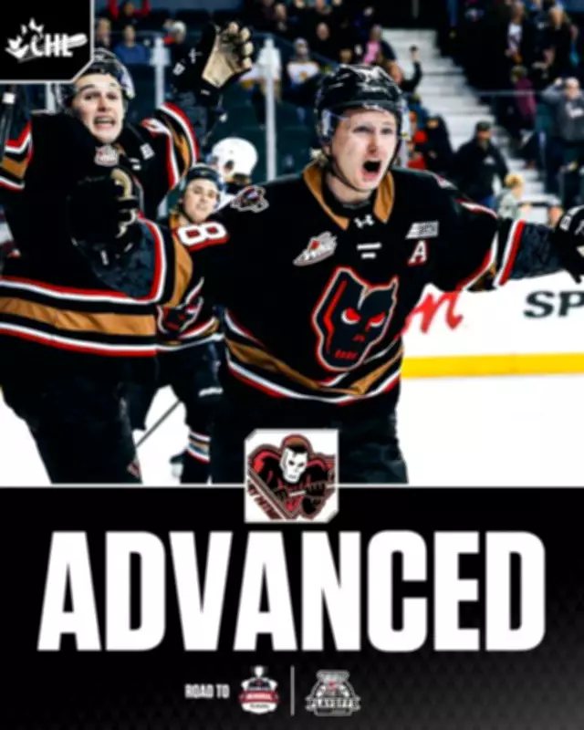 Calgary Hitmen Sweep Brandon Wheat Kings, Advance to Second Round of WHL Playoffs