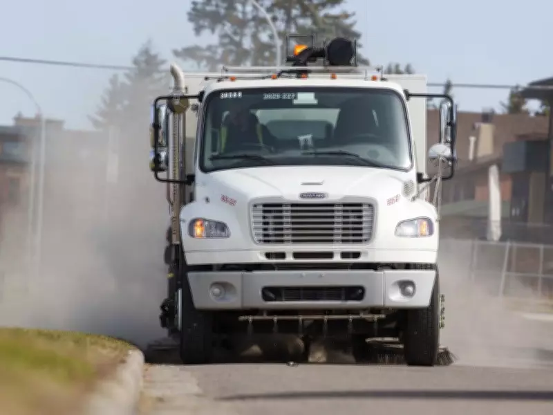 Calgary's Annual Street Sweeping Program Launches Next Week