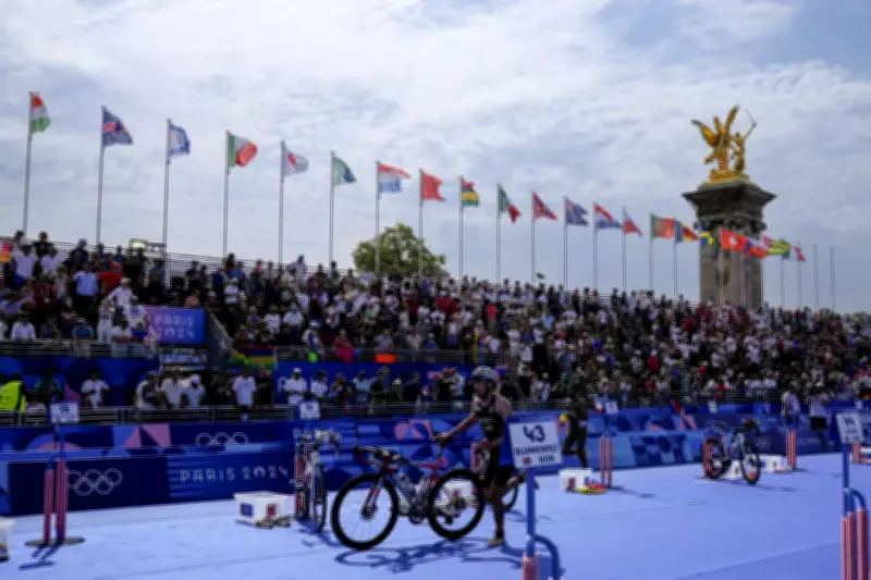 Canadian Charles Paquet Wins Bronze at World Triathlon Series