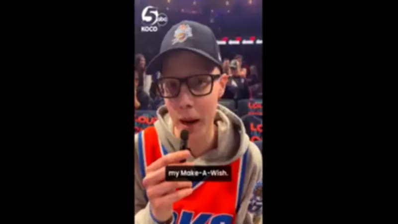 Canadian Travels to OKC for Thunder Playoff Game Thanks to Make-A-Wish