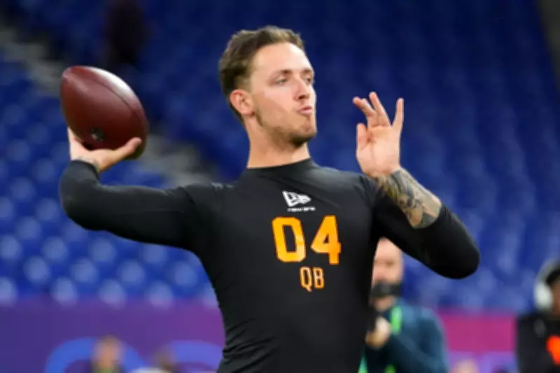 Carson Beck and Drew Allar Among 4 QBs Picked in First 3 Rounds of NFL Draft