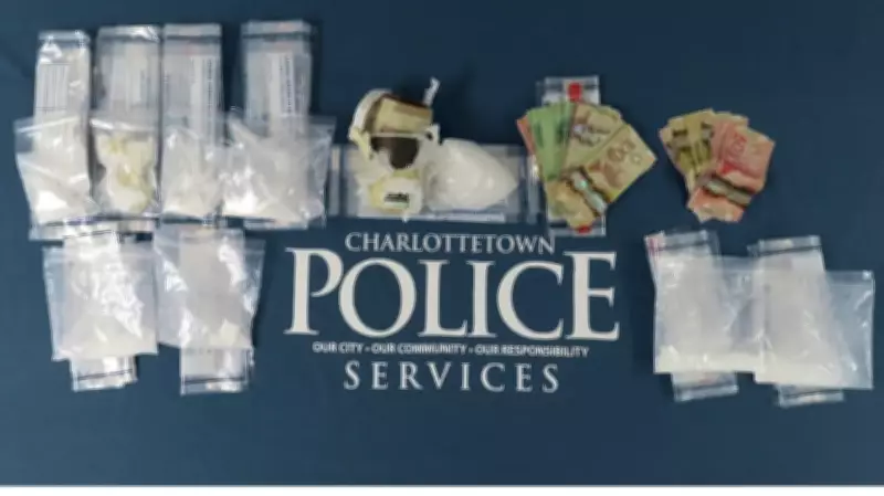 Charlottetown Police Charge Three in Cocaine Trafficking Bust, Seize Over 200 Grams