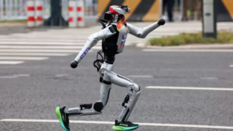 Chinese Humanoid Robots Shatter Records in Beijing Half-Marathon, Showcasing Rapid AI Advances