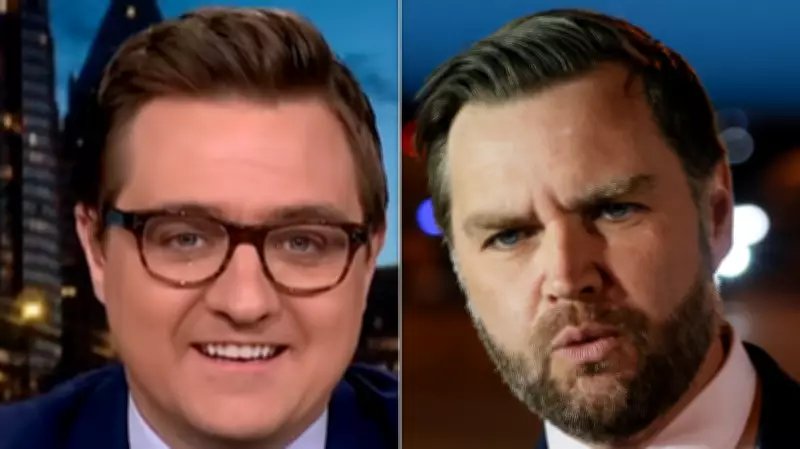 Chris Hayes Mocks VP JD Vance's 'Veep-Like Week' of Foreign Policy Blunders