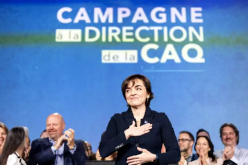 Christine Fréchette to Be Sworn In as Quebec Premier After CAQ Leadership Victory