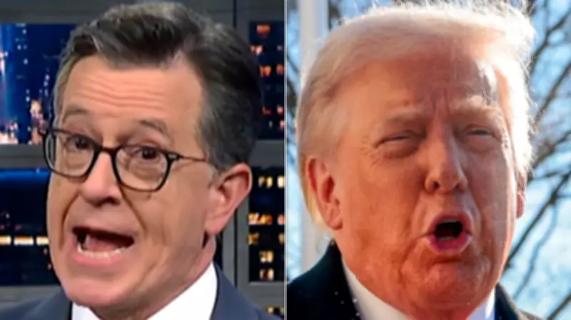 Colbert Mocks Trump's Swollen Ankle Amid Iran War Negotiations