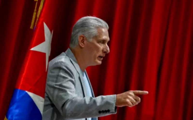 Cuban President Warns U.S. Against Military Action or Regime Change Attempts