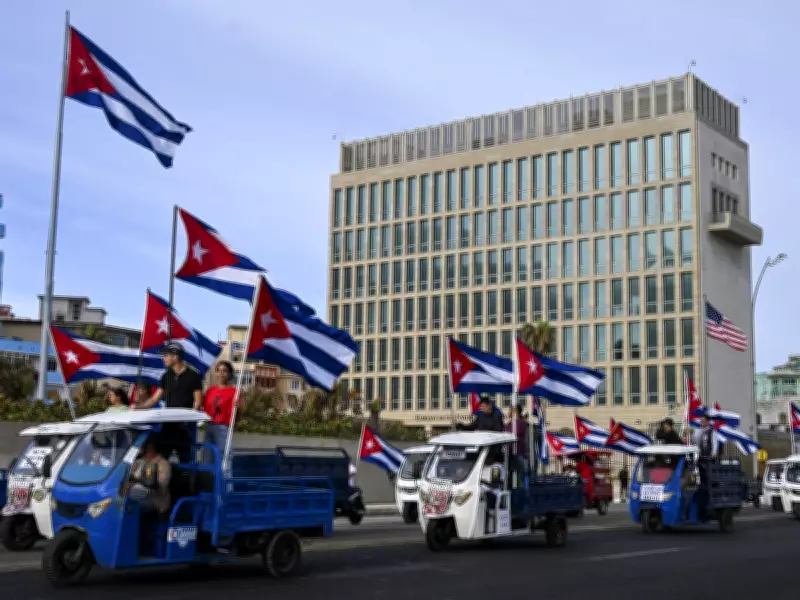 Cuban Skeptics Question Leftist Aid Mission's Motives Amid Fuel Crisis