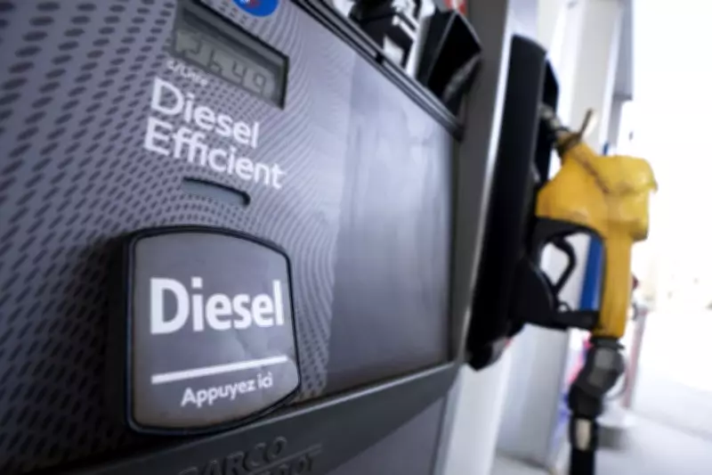 Diesel Prices Fall Overnight in Nova Scotia and New Brunswick