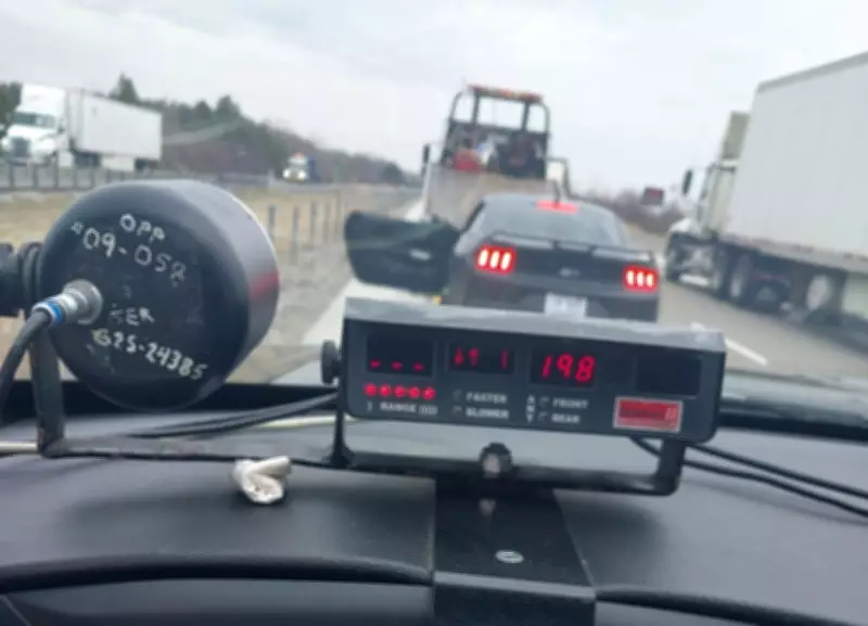 Driver Faces Charges After Vehicle Clocked at Nearly 200 km/h on Ontario's 401