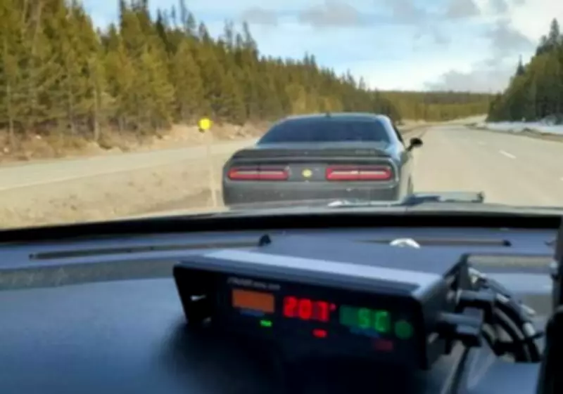 Driver Fined and Vehicle Seized for Extreme Speeding on British Columbia Highway