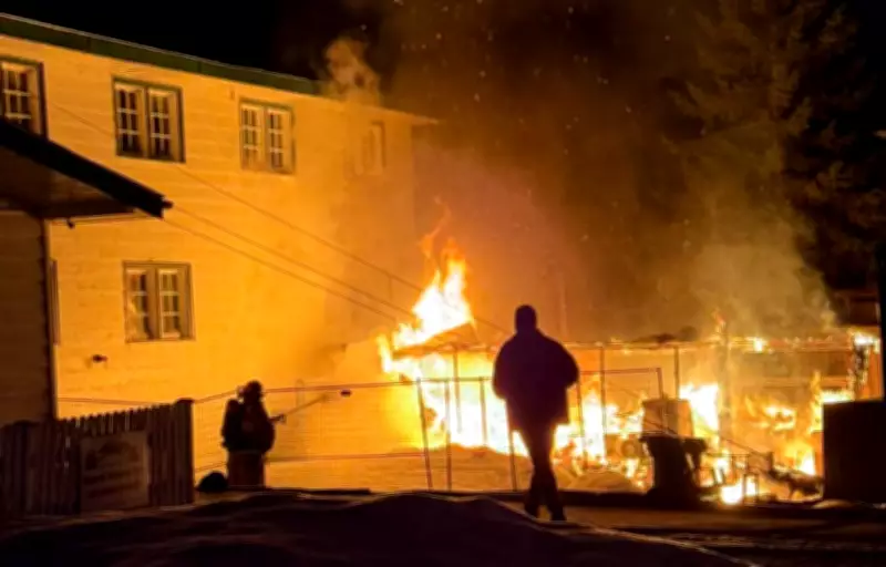 Early Morning Fire Causes $20K in Damage Near The KEE to Bala in Bala, Ontario