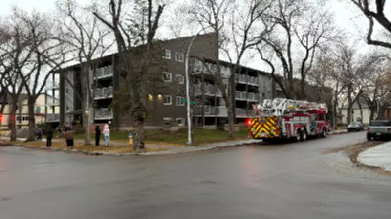Edmonton Apartment Fire Sends One Resident to Hospital, Investigation Underway