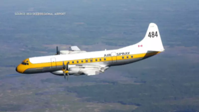 Edmonton Wildfire Training Underway at Red Deer Regional Airport