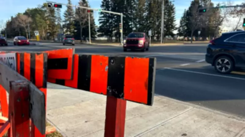 Edmonton's 95 Avenue Construction Resumes This Week, Causing Traffic Delays