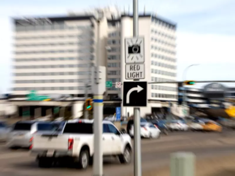 Edmonton's Busiest Red Light Cameras Revealed: Gateway Blvd and Calgary Trail Lead in 2025 Tickets