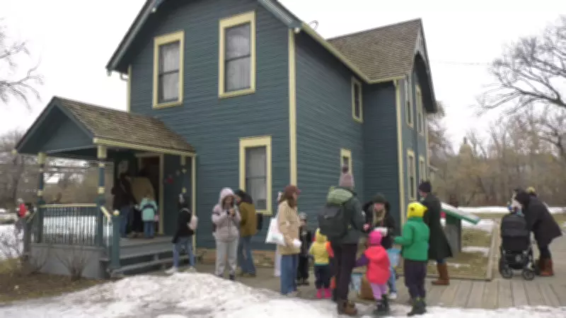 Edmonton's John Walter Museum Hosts Free Easter Egg Hunt Amid Chilly Spring Weather