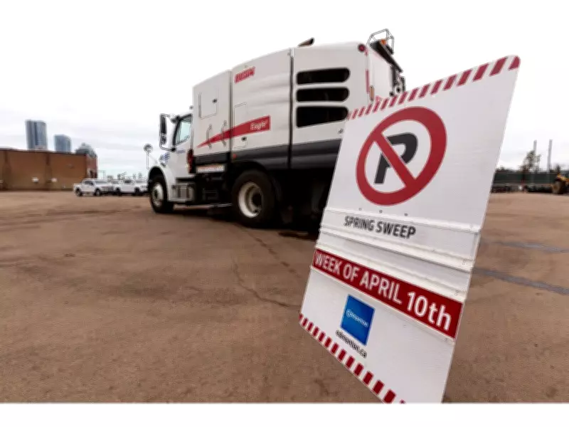Edmonton's Spring Sweep Launches with Parking Bans to Enhance Urban Cleanliness