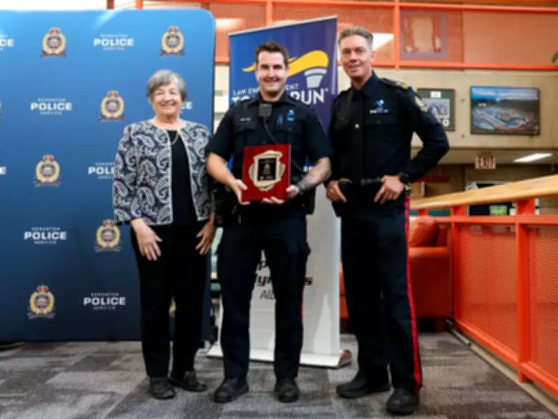 Edmonton's Top Cop Award: Recognizing Officers Beyond the Badge