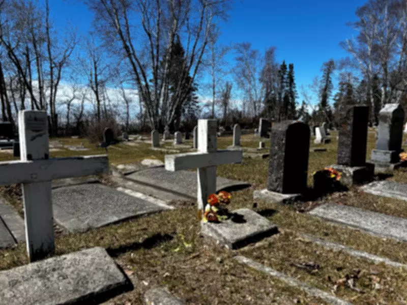 Erosion Threatens Cemetery Plots Along Lake Winnipeg Shoreline