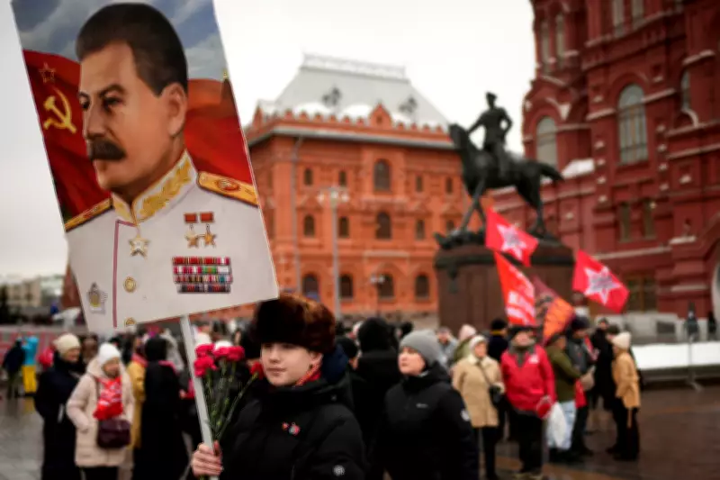 European States Accuse Russia of Erasing Stalin's Crime History After Monument Disappears