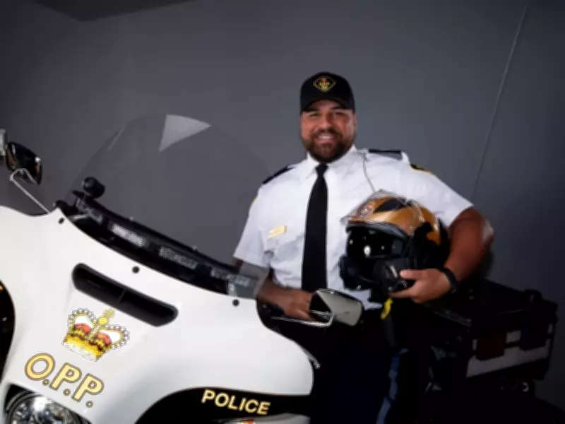 Fallen OPP Sgt. Brandon Malcolm Honoured in Ontario Procession