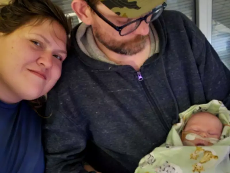 Family Battles Homelessness and Rare Syndrome to Meet Their Newborn Son