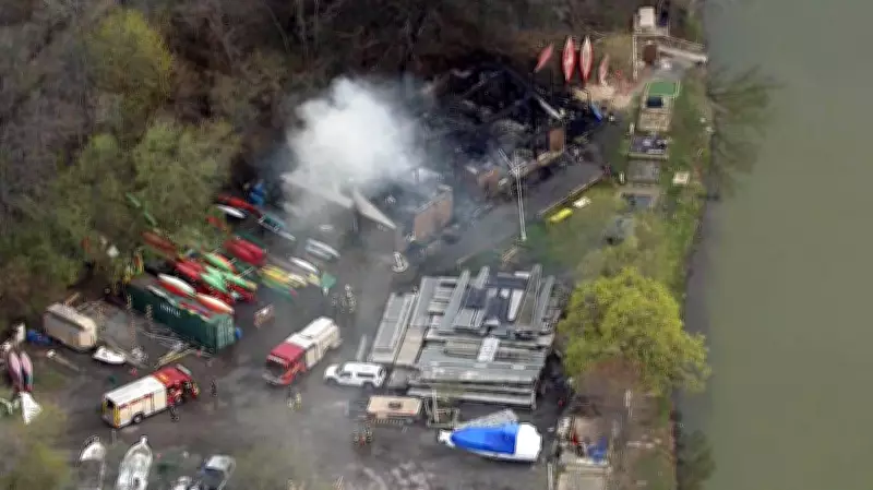 Fire at Toronto Humber Yacht Club Suspected Arson: Police Investigation Underway