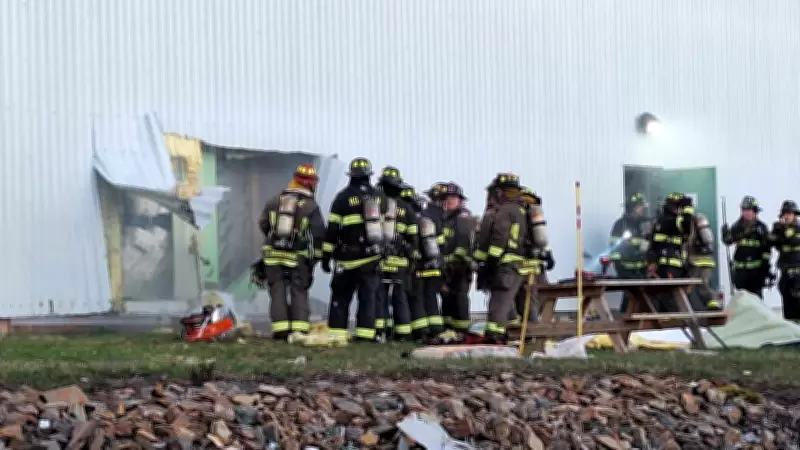 Fire Breaks Out at Irving Tissue Plant in Dieppe, New Brunswick