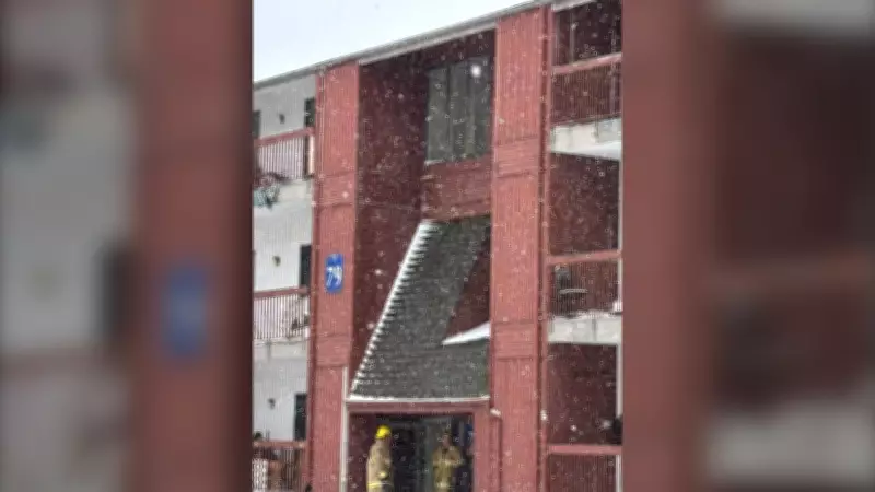 Fire Crews Respond to Blaze at Regina Apartment Complex in East End