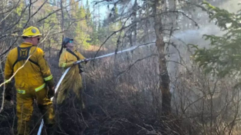 Fire Department Urges Caution After Brush Fire in Fundy Shores, N.B.