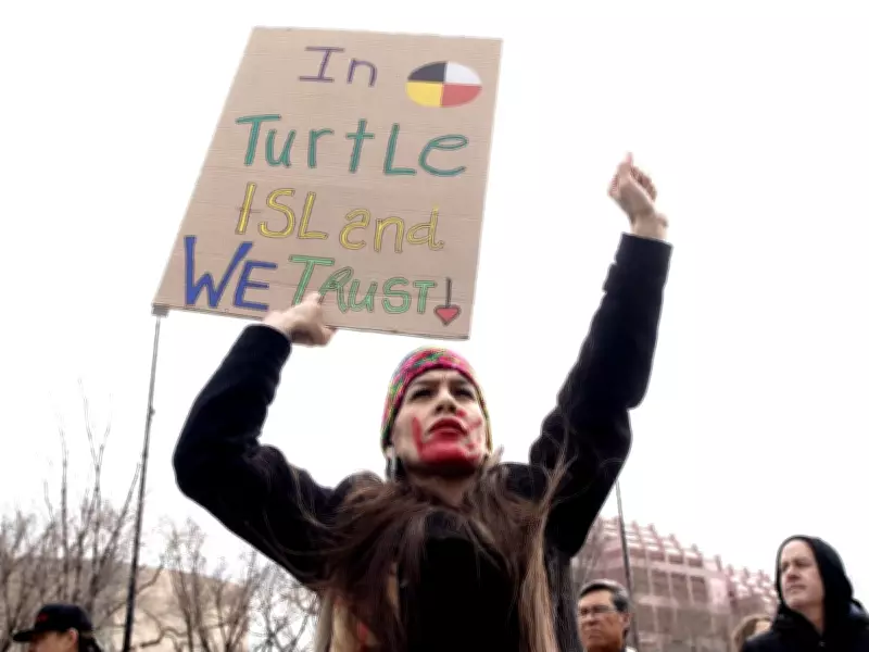 First Nations Leaders Rally in Edmonton Against Alberta Separation Referendum