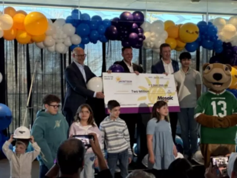 Former Patient Expresses Gratitude as Mosaic Donates $2M to Children's Hospital