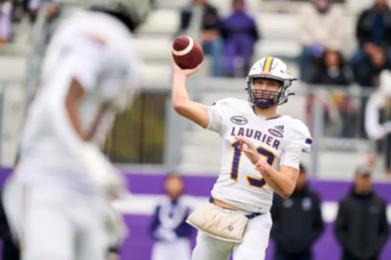 Former Wilfrid Laurier University Quarterback Signs Deal with Winnipeg Blue Bombers