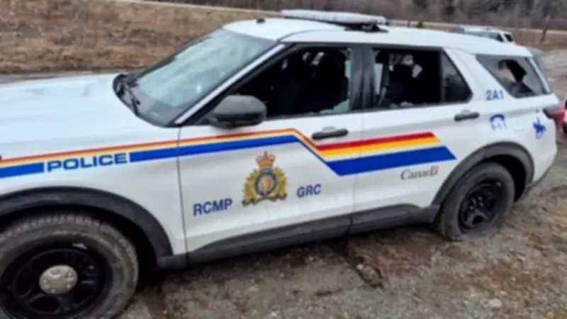 Four Charged After RCMP Vehicles Damaged in Cape Breton Cannabis Raid Protest