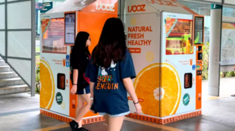 French Teen in Singapore Charged for Licking Vending Machine Straw