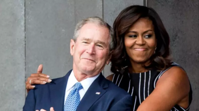 George W. Bush Reflects on Viral Michelle Obama Moment and Bipartisan Friendship